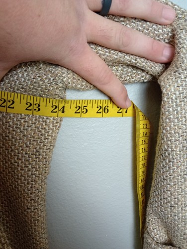 Chico's Tweed Tereasa Sakko Damen Größe 3 XL Goldie Solid Palomino Mix Blazer - Bild 5 von 6