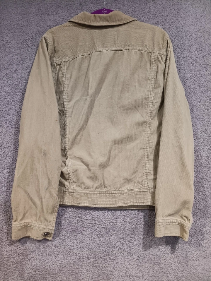 G-STAR RAW Corduroy Trucker Jacket Men’s L Khaki Tan Full Zip Casual Workwear - Image 3 of 4