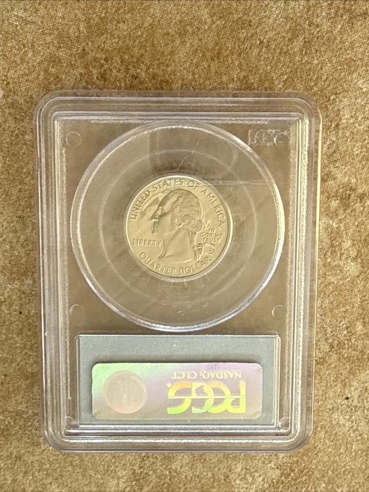 2004-S Silver 25c PCGS PR70DCAM Texas Quarter PROOF DEEP CAMEO PR 70 DC - Image 2 of 2