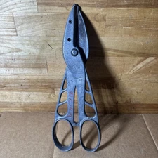 Malco 12N Straight Cut Aluminum Snips Made in USA Vintage