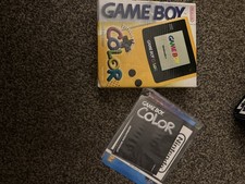 Nintendo Gameboy Color - Yellow Box and Manual and Insert Only No Game