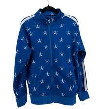 Jeffree Star Blue Star Print Track Jacket Ful...