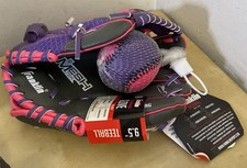 Franklin Mesh Tek Baseball Glove Girls RHT Youth Size 9.5" 22867 Pink Purple