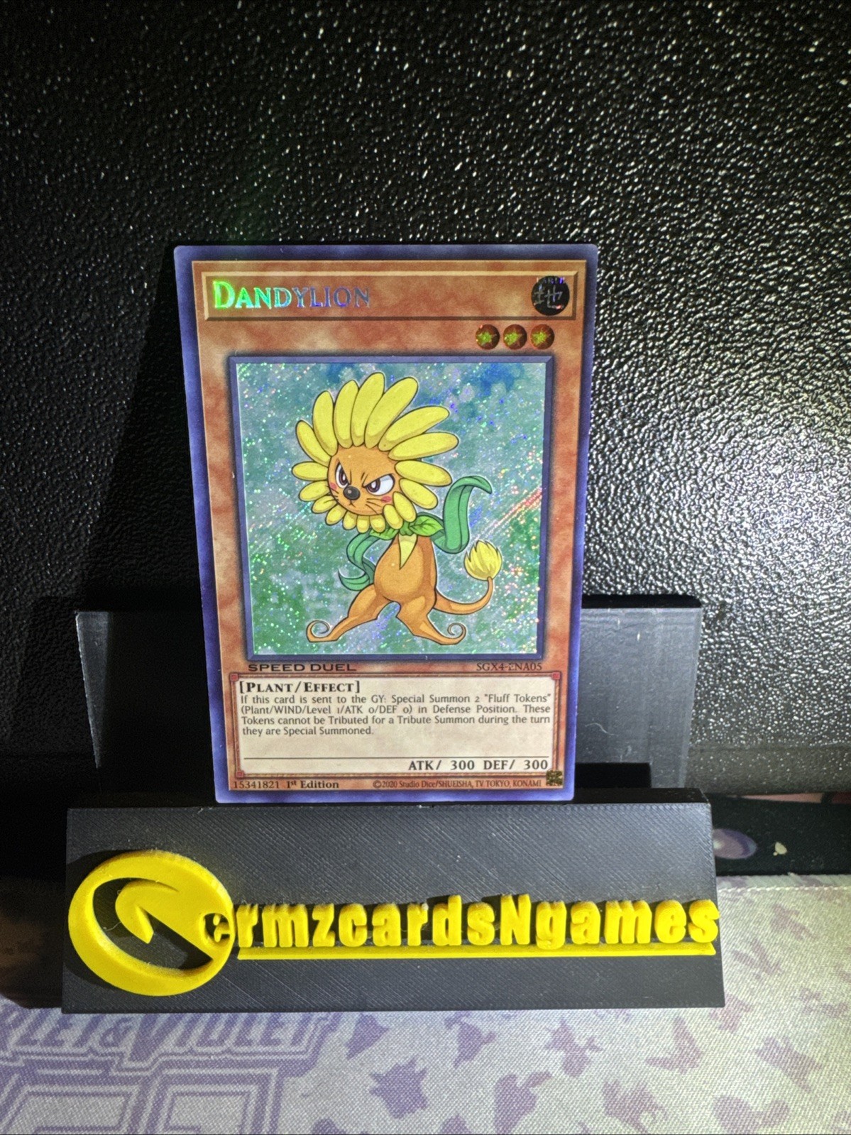 Dandylion (Secret Rare) SGX4-ENA05 Speed Duel GX: Midterm Destruction 1st Edition