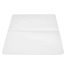 Clear PVC Floor Mat 48"x36" , Anti-Slip Frosted Surface Chair Mat for Carpets