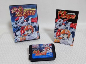 Dans La Boîte / Manuel Sega Mega Drive GENESIS Musha Aleste Dans La Boîte / Manuel Sega Mega Drive GENESIS Musha Aleste