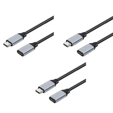Fast Transmis USB Type C Male to Female Extension Cable for Image/ Data/ VideoE