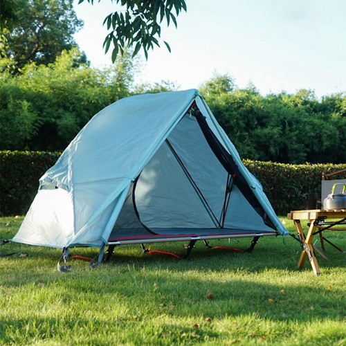 Sturdy and Lightweight 2Layer Camping Sleeping Cot Tent Your Sleeping Haven - Bild 11 von 36