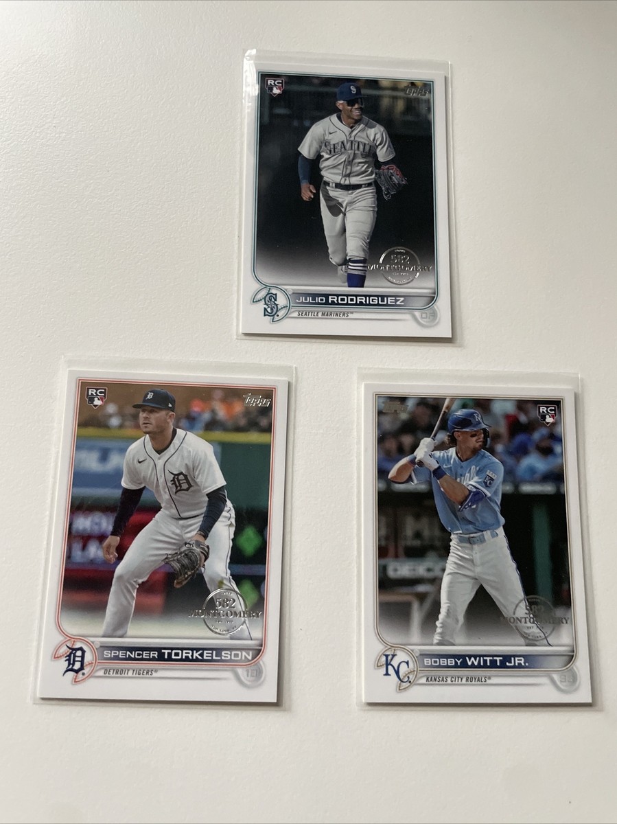 2022 topps Montgomery Bobby Witt jr