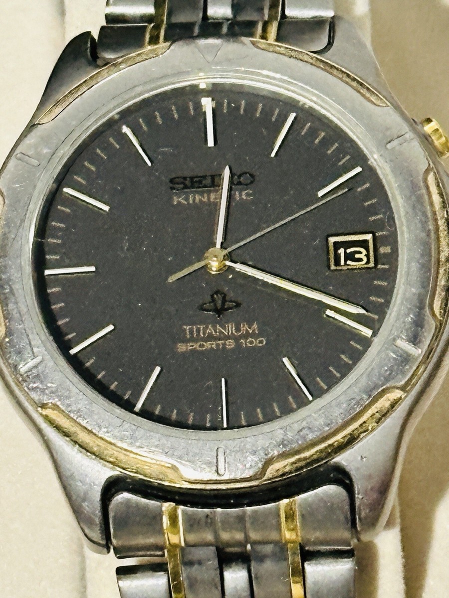 kankandondon SEIKO KINETIC TITANIUM Seiko Kinetic Titanium | eBay