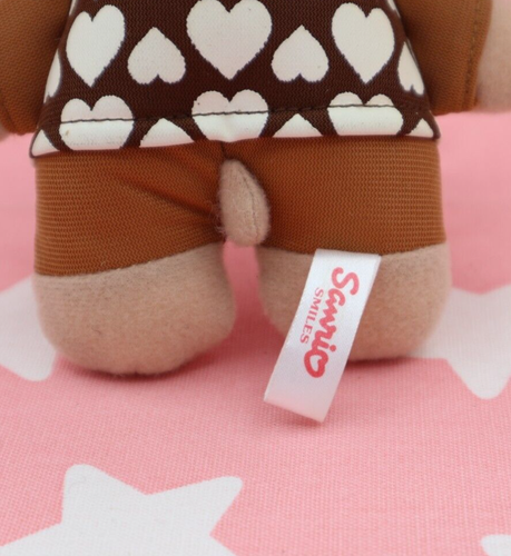 Disfraz Corazón Peluche Marrón Sanrio Hello Kitty 6" Japón 2006 ¡Raro Lindo! - Imagen 5 de 6