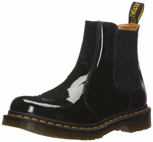 dr martens burgundy 2976 zip chelsea boots