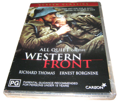All Quiet On The Western Front - Richard Thomas - New Sealed DVD - Region 4