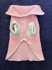 1980s Vintage Tonka Pound Puppies Outfits Clothing - Pink Knit Sweater