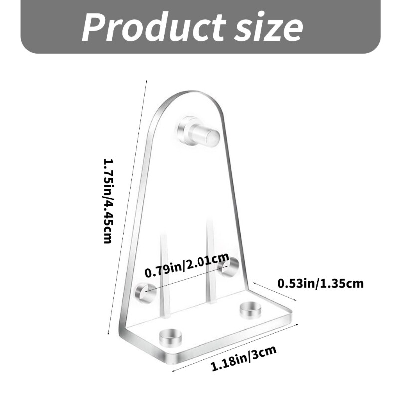 12/36Pcs Blind Hold Down Brackets Positioning Hook Replacement Easy