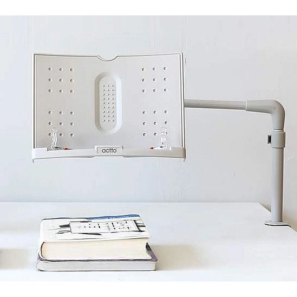 Actto 4D Flex-Arm Book Stand / 18 Steps Angle Book Tablet / PC Holder / ‎BST-22 - Image 4 of 4