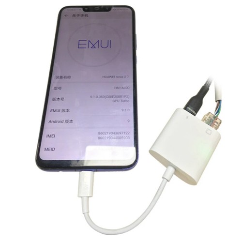 USB C na OTG RJ45 Ethernet LAN Sieć 100mbs PD Ładowanie HUB Konwerter Adapter - Zdjęcie 5 z 5