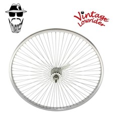 26 Steel Coaster Wheel 72 Spoke 14g Chrome.
