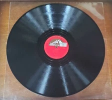 Addio / Parted Enrico Caruso 1937 Shellac Vinyl Biem D.B.3327 Speed 78