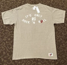 NWT Urban Outfitters Rolling Stones X MTV Only Rock ‘N Roll Distressed Tee L🔥