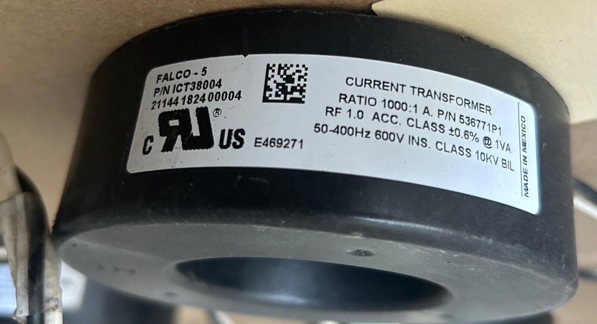5 Falco- 5 Current Transformer Ratio 1000:1 A Class 50-400Hz