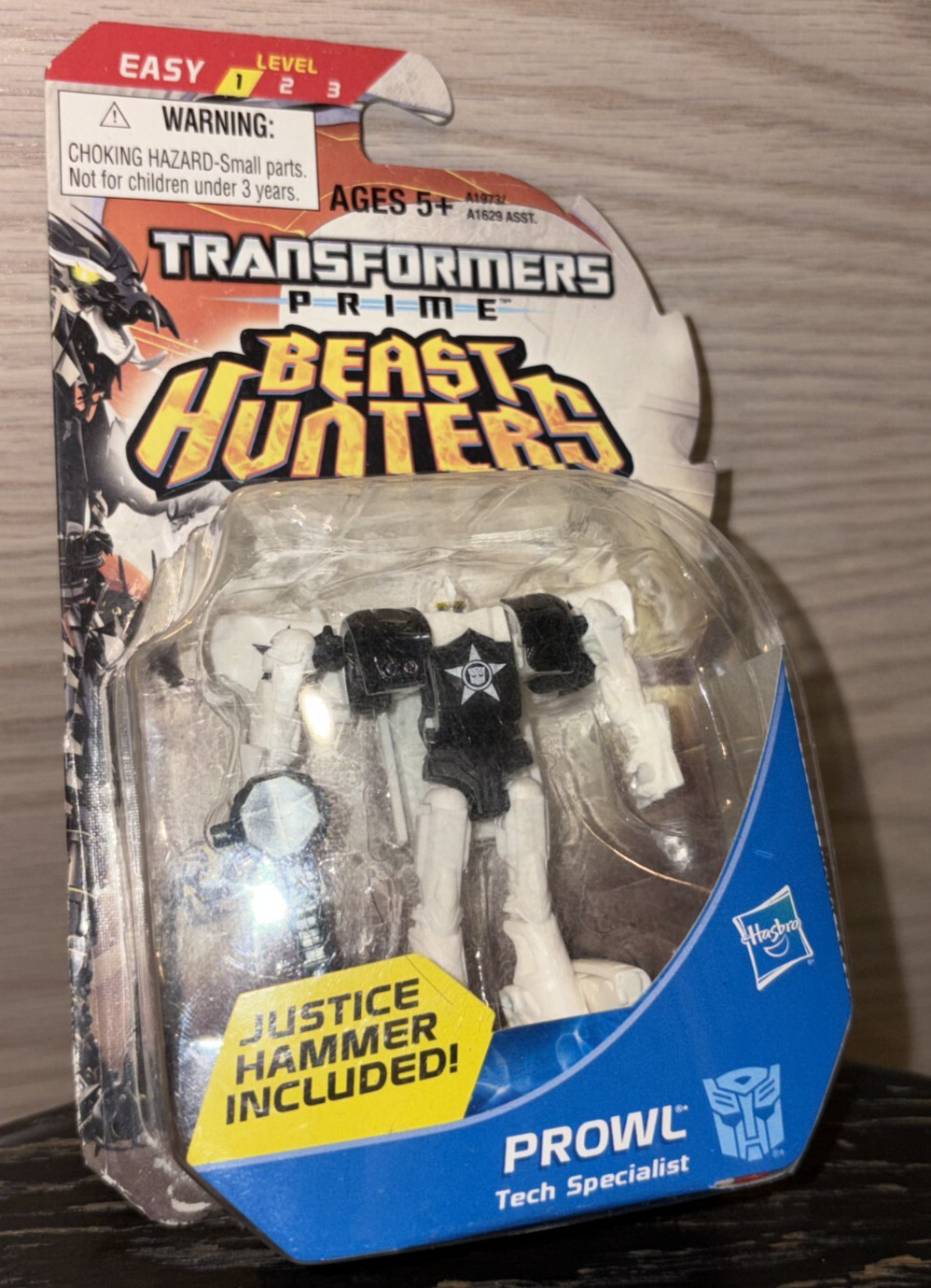 Transformers Prime Beast Hunters Series 3 PROWL Justice Hammer Legion Class 006