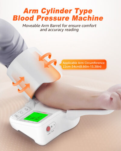 Digital Automatic Blood Pressure Monitor Electronic Sphygmomanometer BP Machine - Picture 7 of 9
