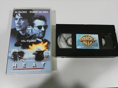 Heat VHS Sammler Ausgabe Spanisch Al Pacino Robert de Niro, Val Kilmer - Bild 1 von 4