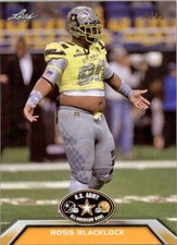 2016 ROSS BLACKLOCK Leaf US Army All-American GOLD Rookie TCU #/10