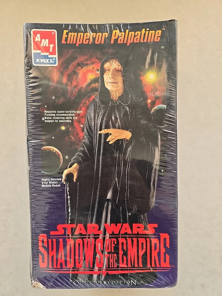 3x Star Wars Han Solo Luke Skywalker Emperor Collectors Edition Model Kits AMT - Image 4 of 4