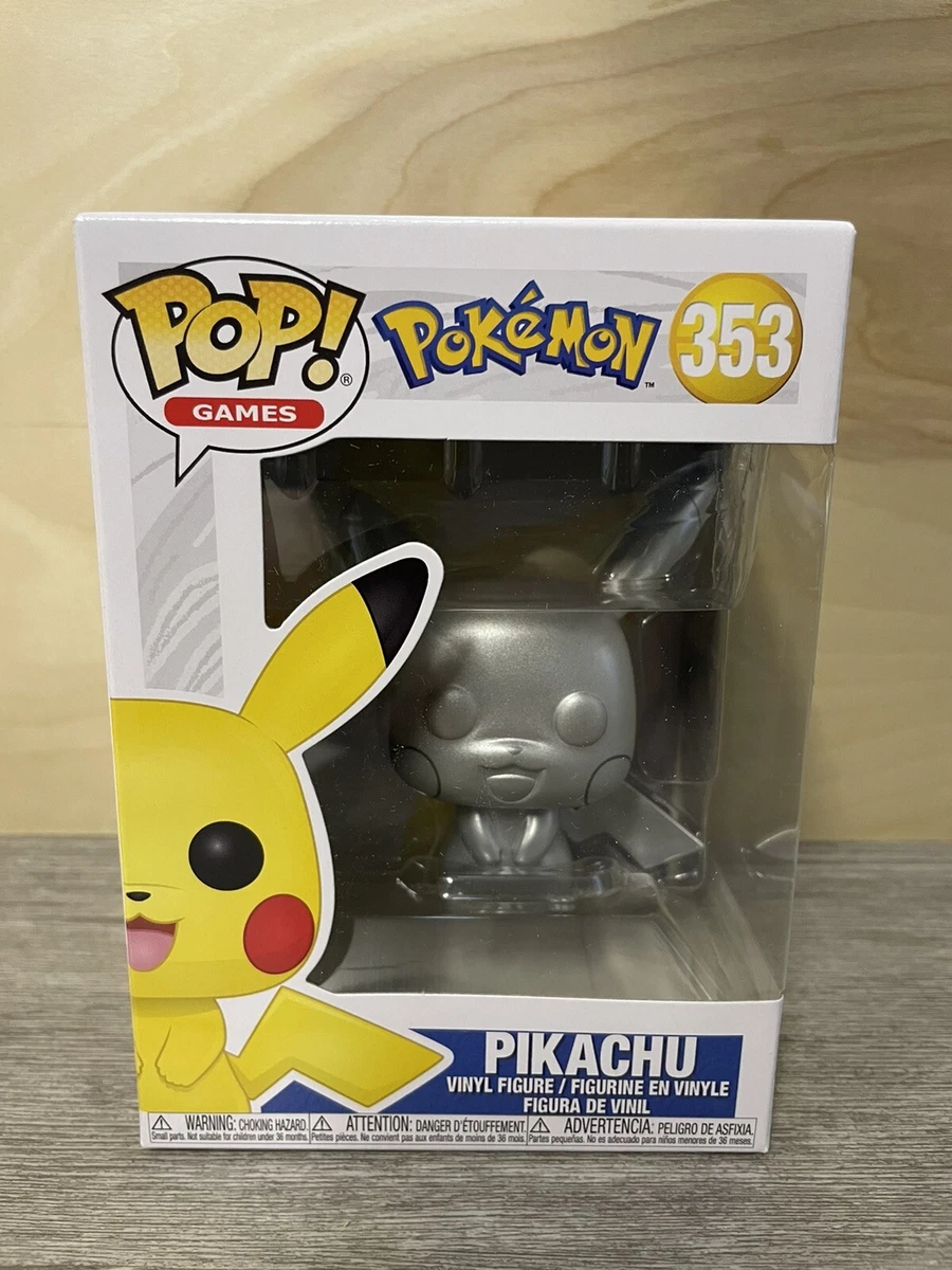 Funko POP Games Pokemon Pikachu 353 Silver