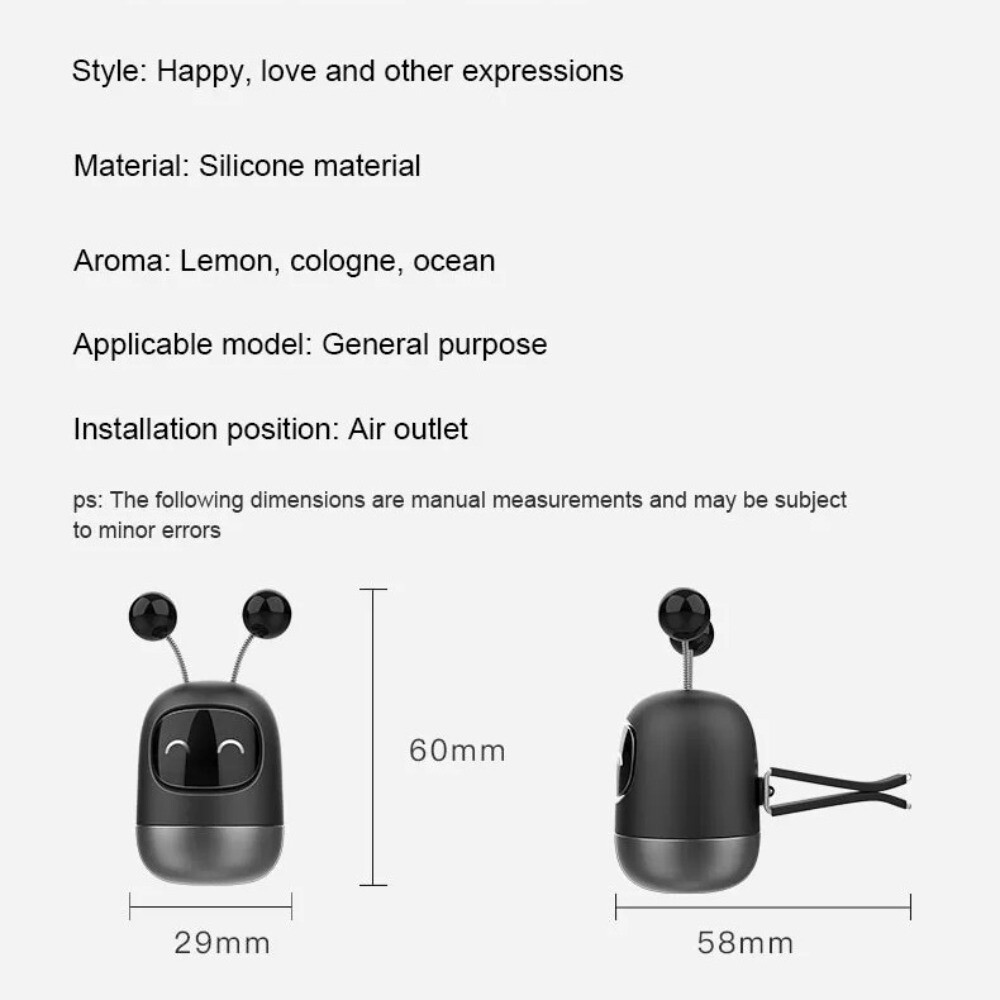 Creative Air Vent Aromatherapy Mini Outlet Air Fresheners Perfume