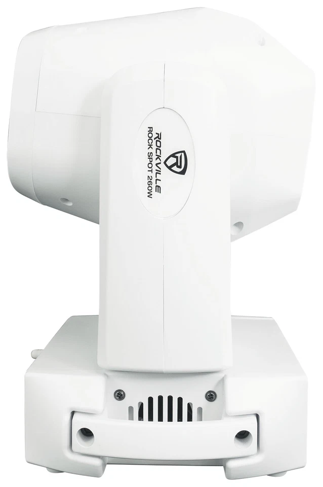 Rockville Rock Spot 260W weiß Moving Head Wireless DMX DJ Spot/Prismen-/Gobo-Licht - Bild 4 von 4