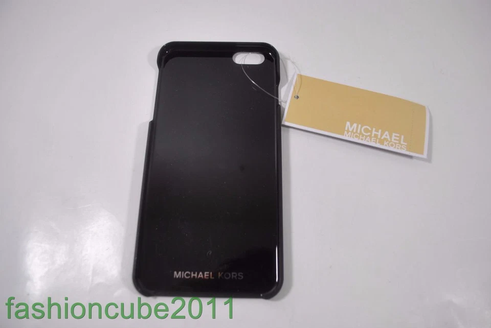 New Michael Kors Electronics Snap On Phone Case For iPhone 6Plus - Black/Nickel - Image 3 of 3