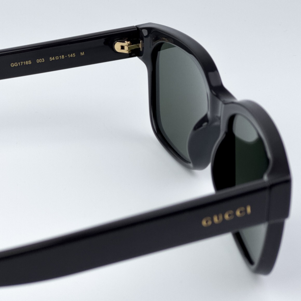 Gucci Men AUTHENTIC Sunglasses Grey Square GG1716S 003 BRAND 
