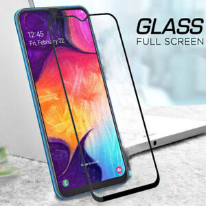 For Samsung Galaxy A30 A50 A40 70 M30 Full Cover Tempered Glass