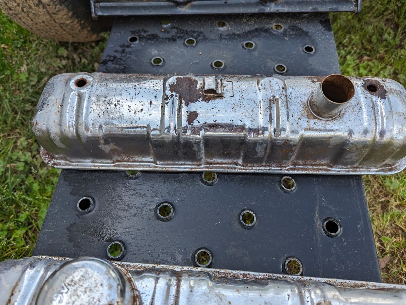 Studebaker V8 Chrome Rat Rod Valve Covers eBay