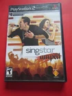 Singstar Amped - Sony PlayStation 2 in case with manuals tested