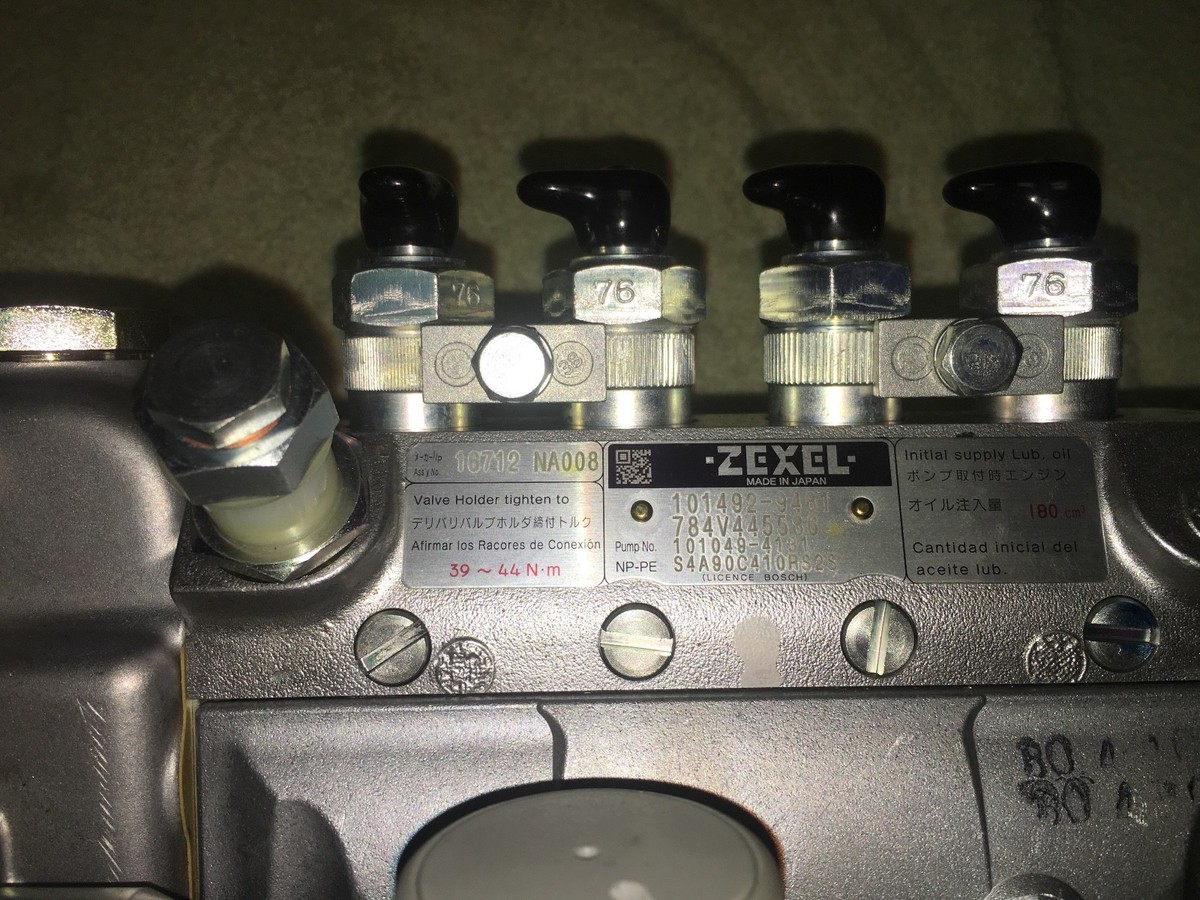 NISSAN Diesel Injection Pump 16712-NA008- ZEXEL 101492-9481 NISSAN Diesel Injection Pump 16712-NA008- ZEXEL 101492-9481