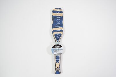 1 Island Bamboo BLUE Pakkawood Spurtle 11'' FDA Approved