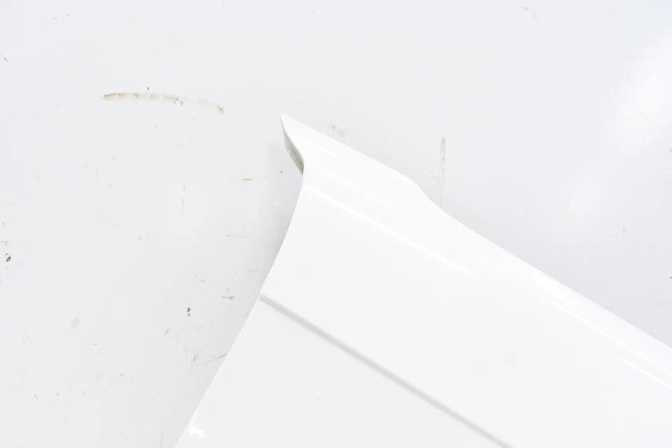 ⭐ 92-00 Bmw E36 Serie 3 Cubierta Moldura Guardabarros Delantero Derecho Blanco OEM Foto 2 de 4