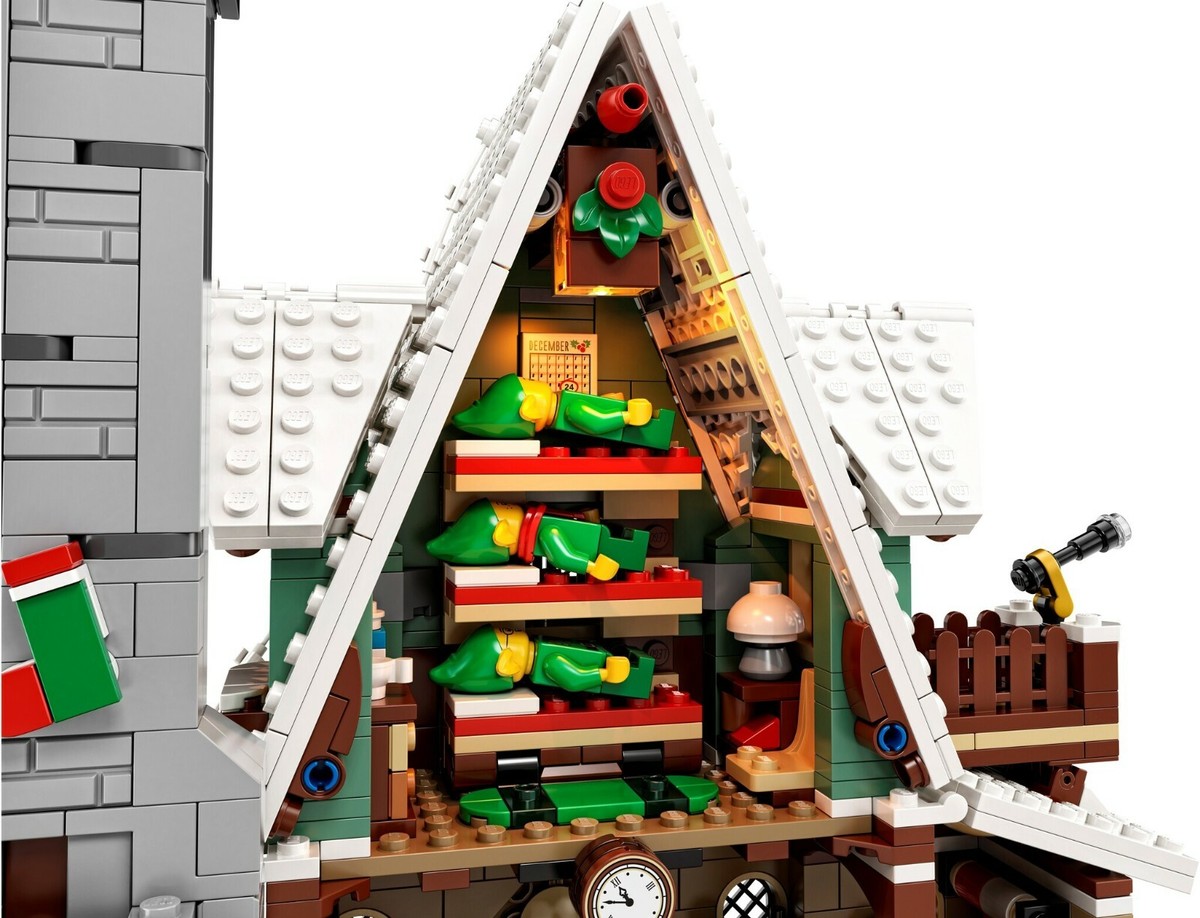 Elfi Casa Natale Lego Lego® 10275 Set Per Clubhouse Degli Elfi