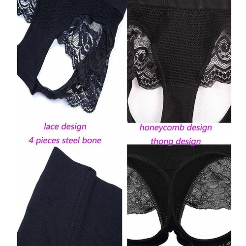 Women Body Shaper Panty Slim Waist Trainer Cincher Tummy Butt Lifter Underwear - Picture 12 of 26