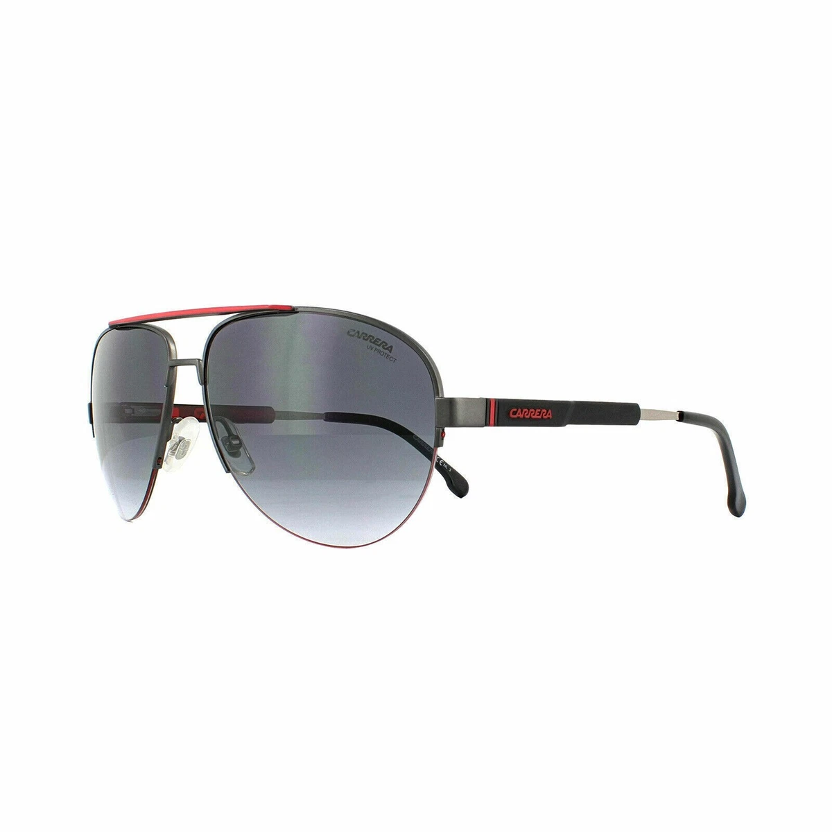CARRERA CA8030/S SVK 62 Sunglasses Matte Ruthenium Black Frame 