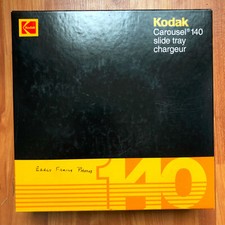 VTG Kodak Carousel Transvue 140 Slide Projector Trays Original Box/Manual NICE