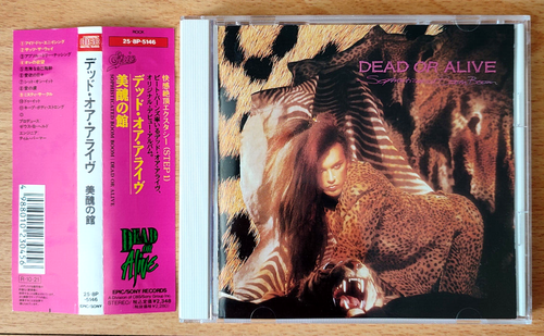 DEAD OR ALIVE Sophisticated Boom Boom Japan Rare OBI Strip Vintage CD 25 8P-5146