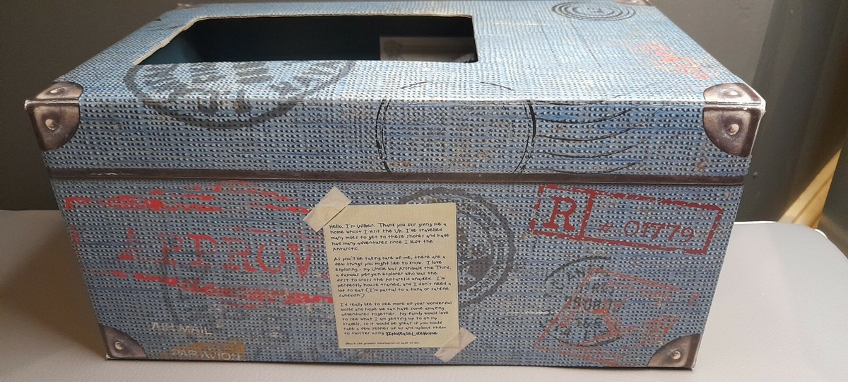 British Gas Wilbur Penguin Boxed with Certificate Rare