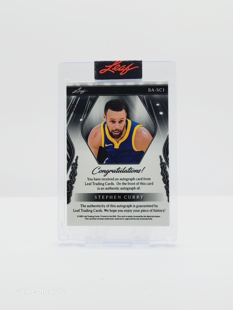 その他 2019 Leaf Stephen Curry Autograph Amazon.com: Stephen Curry 2019-20 Mosaic Mosaic Autograph