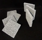 SQUARE RETICULATED SILICON CARBIDE MICROWAVE SUSCEPTOR INFRARED HEATER No.: 297