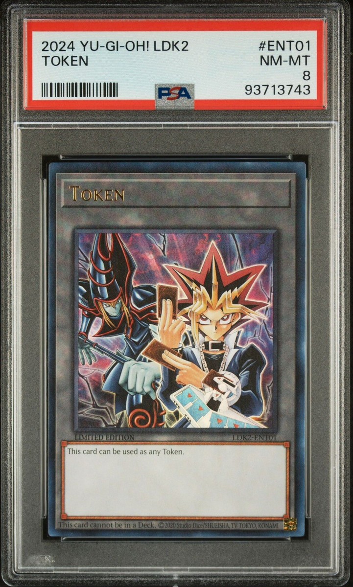 Yu-Gi-Oh! TCG Token Legendary Decks II LDK2-ENT01 Limited Edition